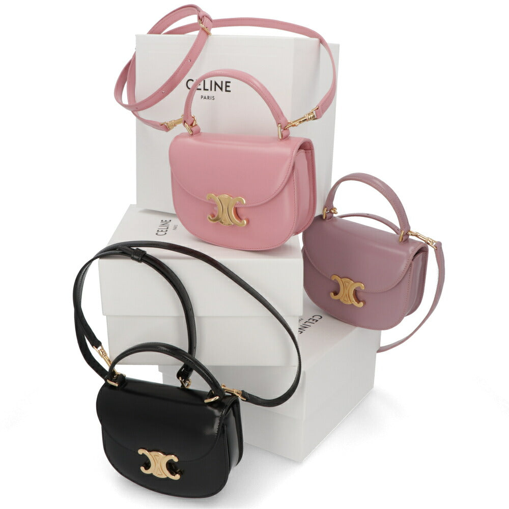 CELINE ショルダーバッグ Mini Besace Clea トリオンフ