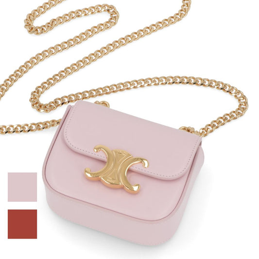 CELINE ショルダーバッグ ミニチェーンバッグ トリオンフ