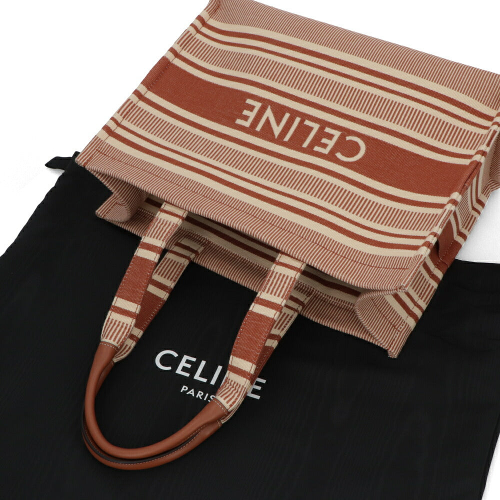 CELINEトートバッグ ラージ カバ タイス ブラウン系 19676 2FU6