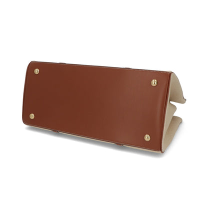 CELINEトートバッグ ミディアム カバ トートバッグ  ベージュ ブラウン 19733 2DUH