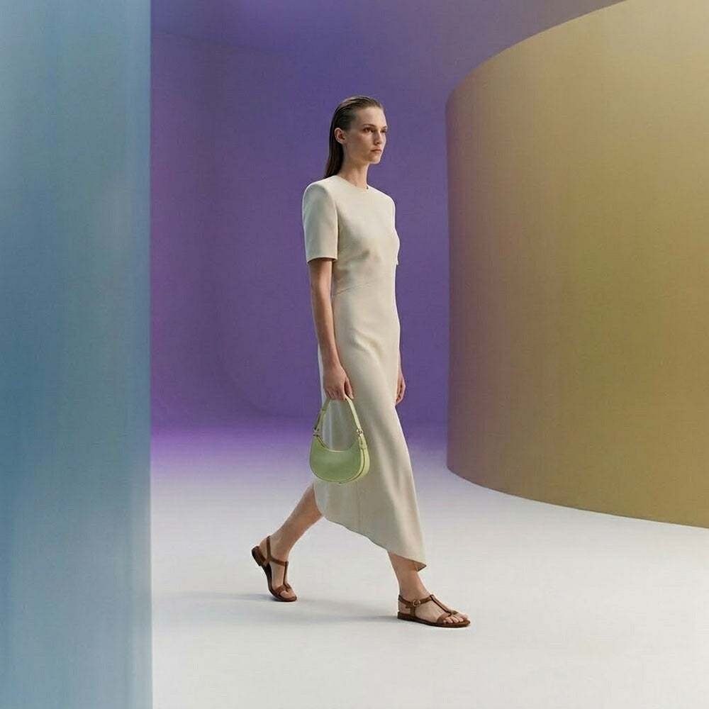 CELINE ハンドバッグ AVA アヴァ アイボリー ライトグリーン ミニアヴァ MINI AVA ミニバッグ アクセサリーバッグ 10I603DPW