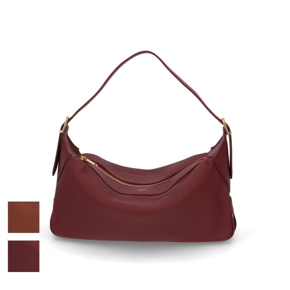 CELINE ショルダーバッグ ブラウン ワインレッド ROMY ワンショルダーバッグ 197443DPJ