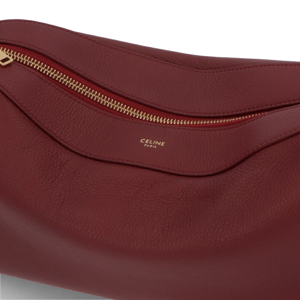 CELINE ショルダーバッグ ブラウン ワインレッド ROMY ワンショルダー