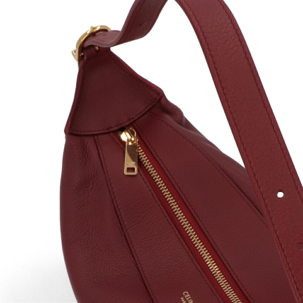 CELINE ショルダーバッグ ブラウン ワインレッド ROMY ワンショルダーバッグ 197443DPJ