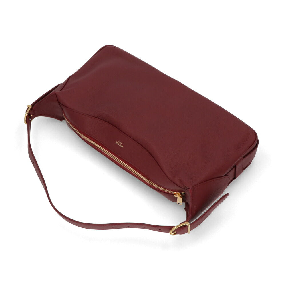 CELINE ショルダーバッグ ブラウン ワインレッド ROMY ワンショルダーバッグ 197443DPJ