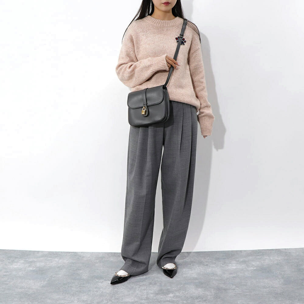 CELINE ショルダーバッグ ミディアム タブー グレー 27CA 31DO クロス