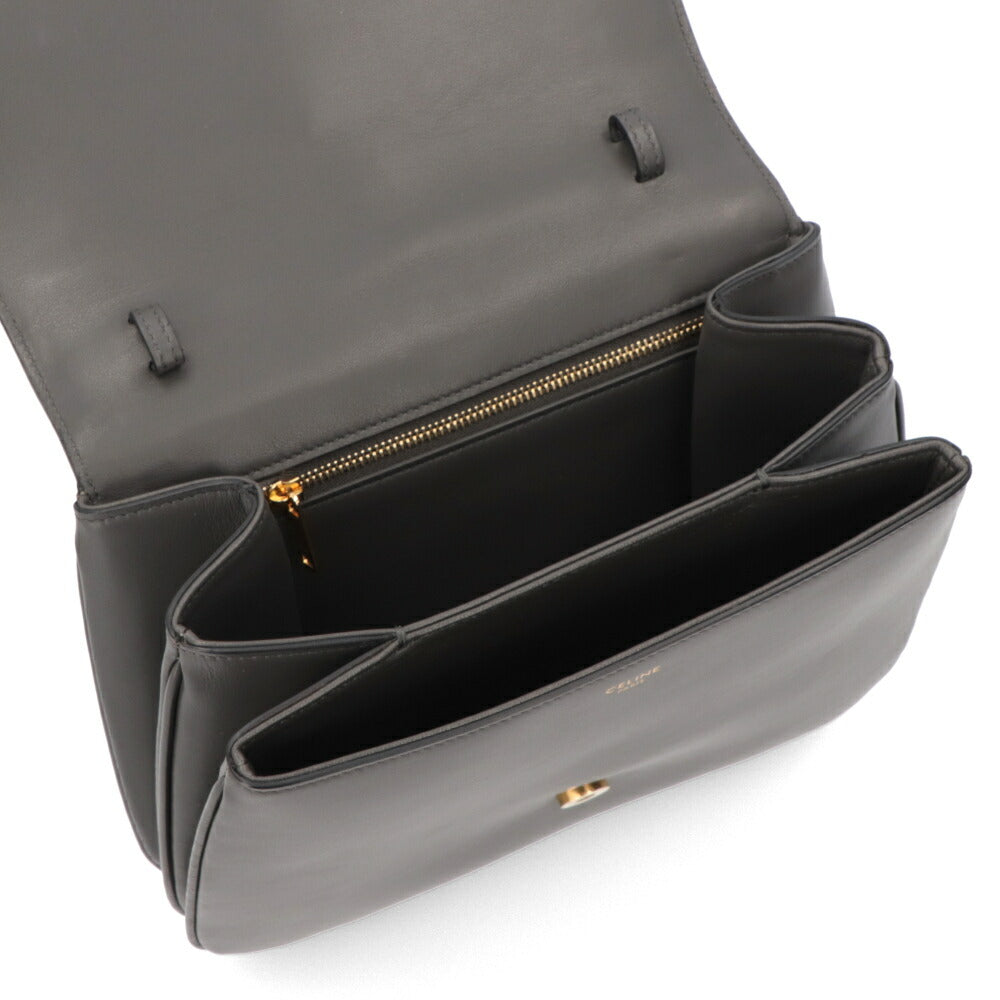 CELINE ショルダーバッグ ミディアム タブー グレー 27CA 31DO クロスボディバッグ 196583DK1