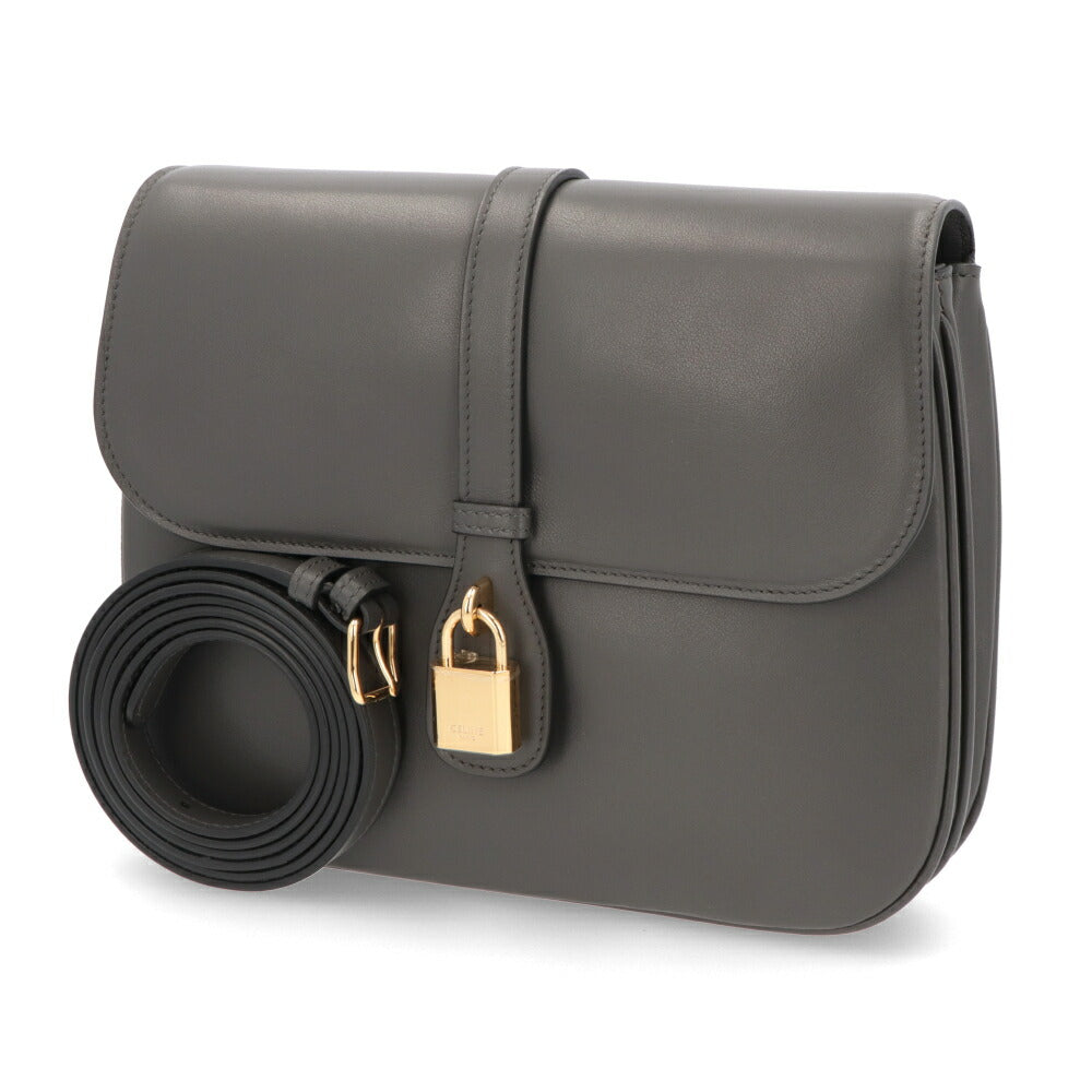 CELINE ショルダーバッグ ミディアム タブー グレー 27CA 31DO クロスボディバッグ 196583DK1
