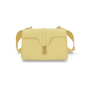 CELINE ショルダーバッグ ティーン ソフト 16 セーズ イエロー クロスボディバッグ 196853CR8