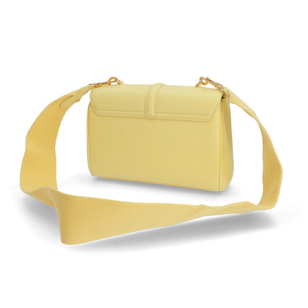 CELINE ショルダーバッグ ティーン ソフト 16 セーズ イエロー クロスボディバッグ 196853CR8