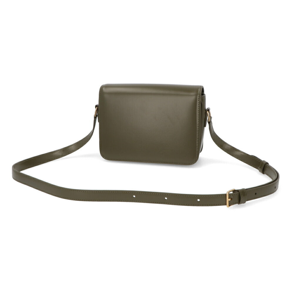 CELINE ショルダーバッグ トリオンフ スモール ライトブルー クリーム系 ピンク グリーン パープル系 トリオンフ ワンポイント 18842 3BF4