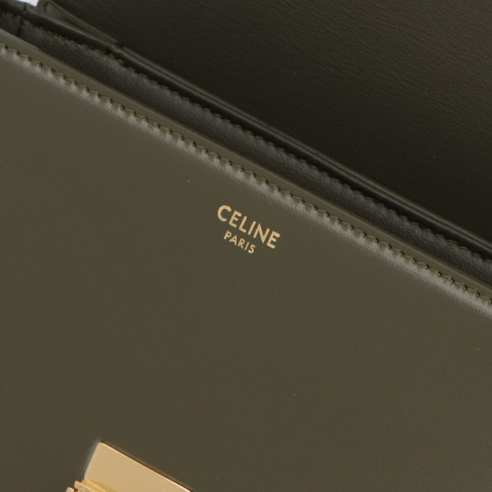 CELINE ショルダーバッグ トリオンフ スモール ライトブルー クリーム系 ピンク グリーン パープル系 トリオンフ ワンポイント 18842 3BF4