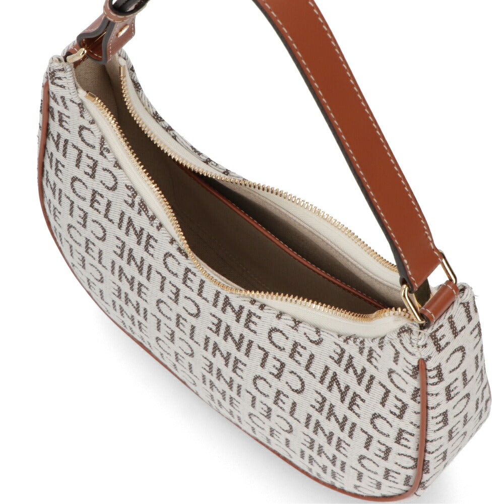 CELINE ショルダーバッグ MEDIUM AVA ベージュ系 アヴァ 三日月バッグ