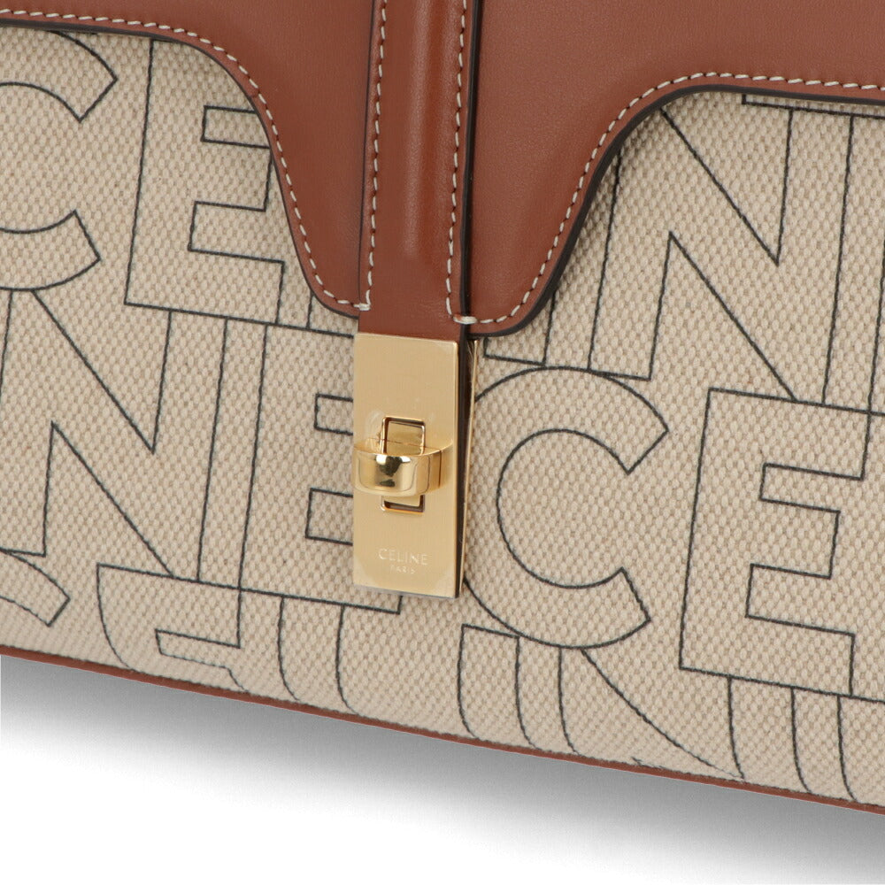 CELINE セリーヌ レディース ショルダーバッグ ティーン ソフト 16 セーズ ナチュラル カーフスキン 19685 2ERG
