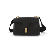 CELINE ショルダーバッグ ティーン ソフト 16 セーズ ブラック 19685 3CR8