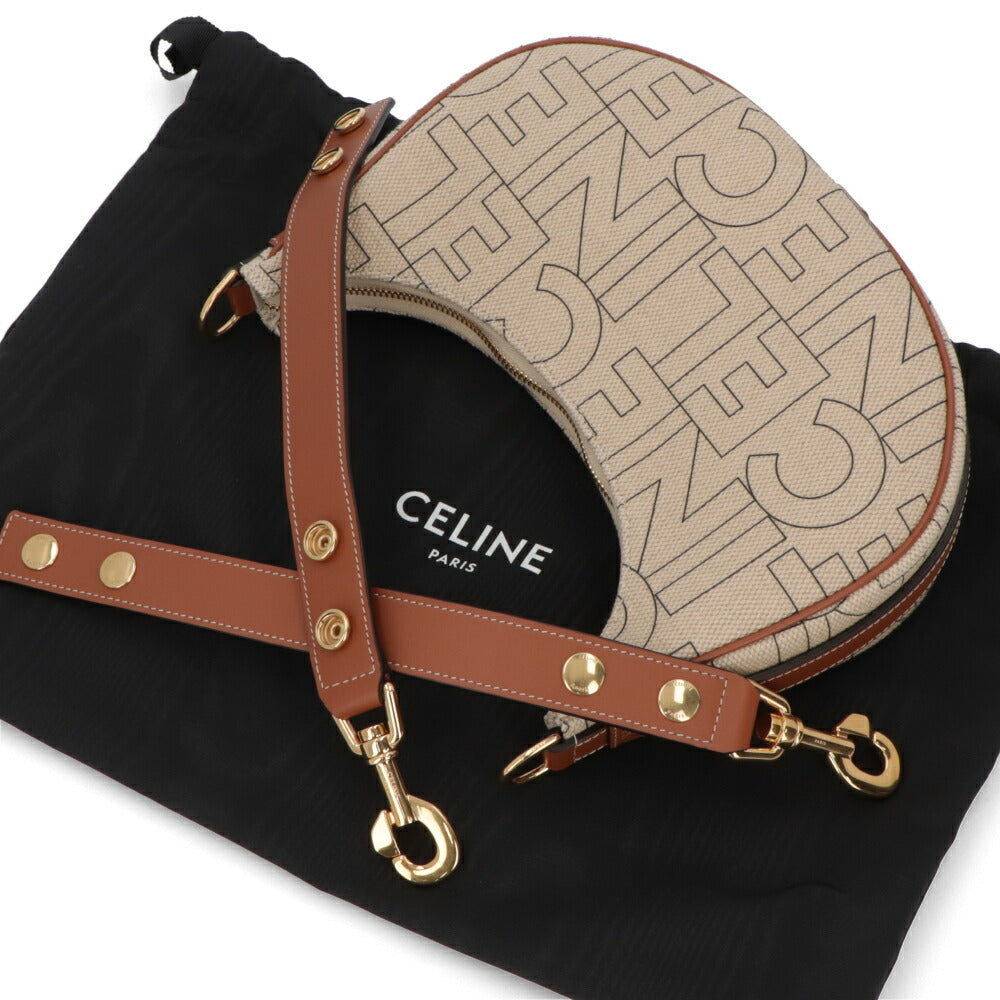 CELINE ショルダーバッグ AVA アヴァ ナチュラル ハンドバッグ ホーボーバッグ 19692 2ERK