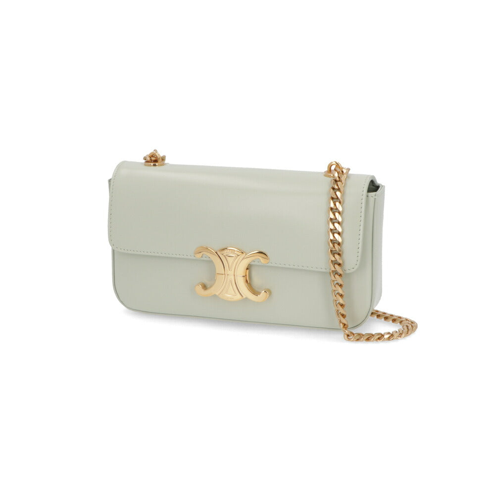CELINE ショルダーバッグ AVA アヴァ ライトグリーン ハンドバッグ ホーボーバッグ 19799 3BF4