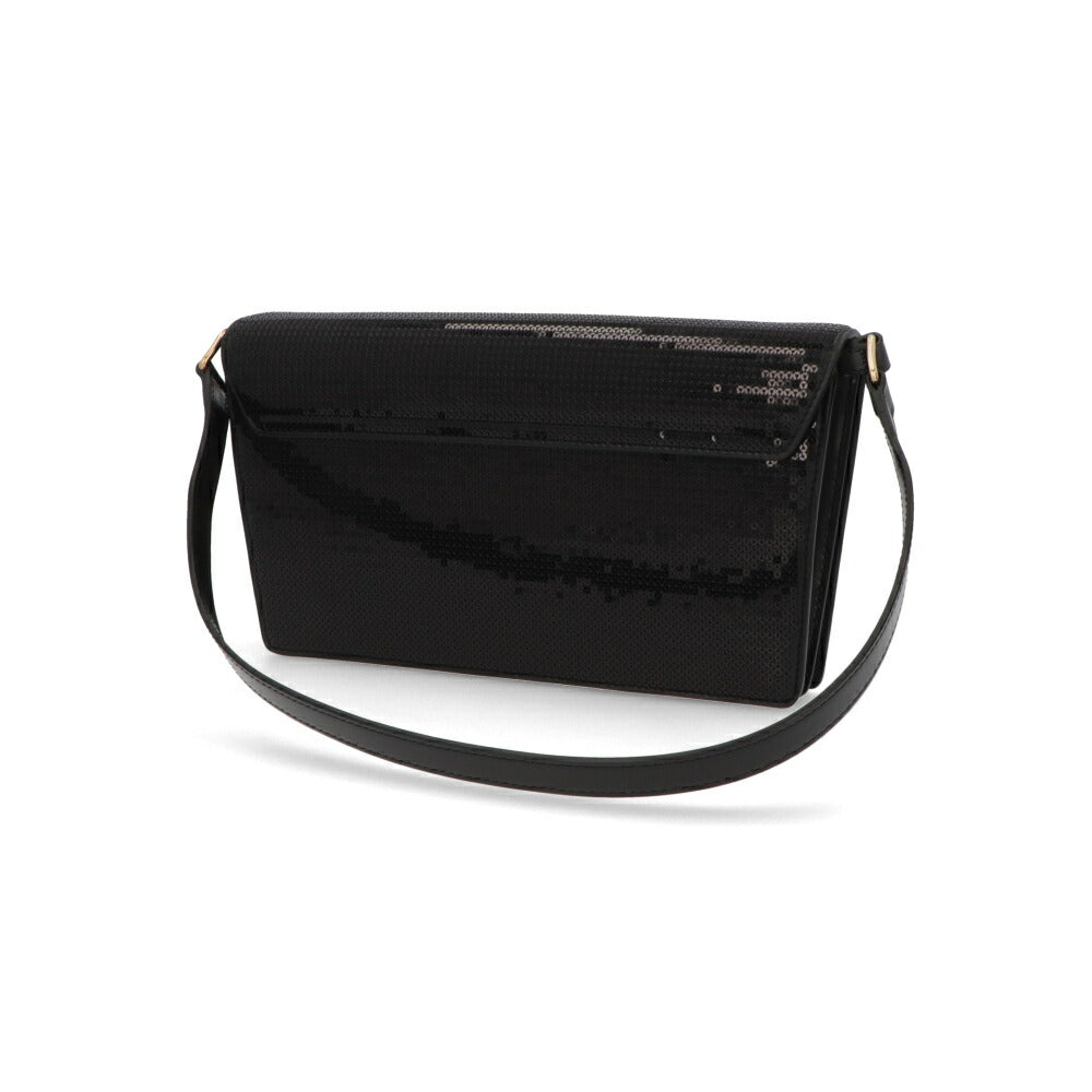CELINE ショルダーバッグ  ブラック トリオンフ ウォレット 19928 3EQQ