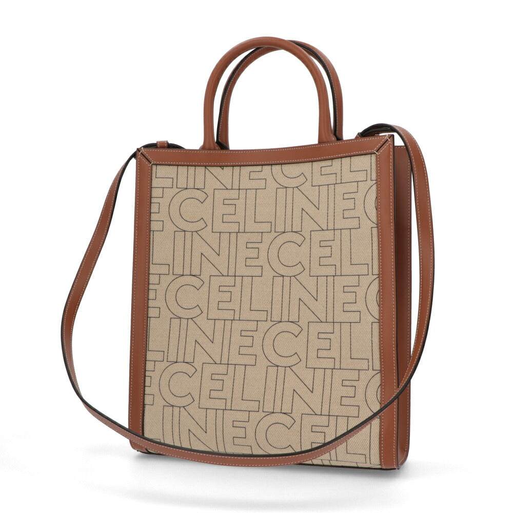 CELINE トートバッグ SMALL VERTICALTOTE ナチュラル ショルダーバッグ 19208 2ERN