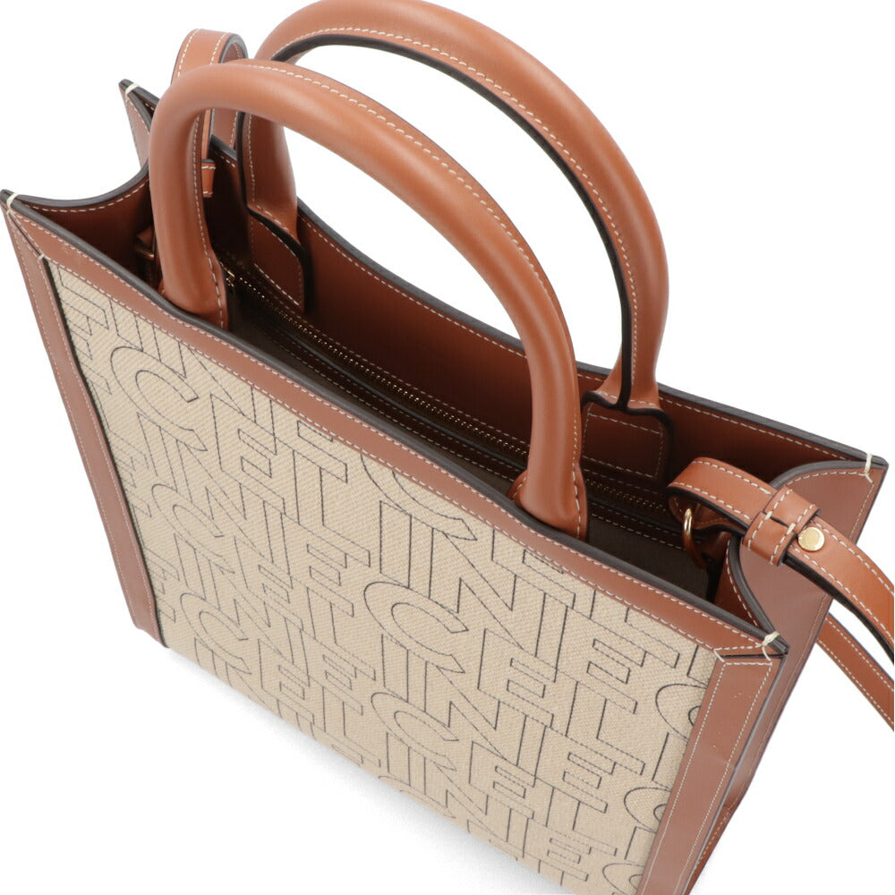CELINE トートバッグ SMALL VERTICALTOTE ナチュラル ショルダーバッグ 19208 2ERN