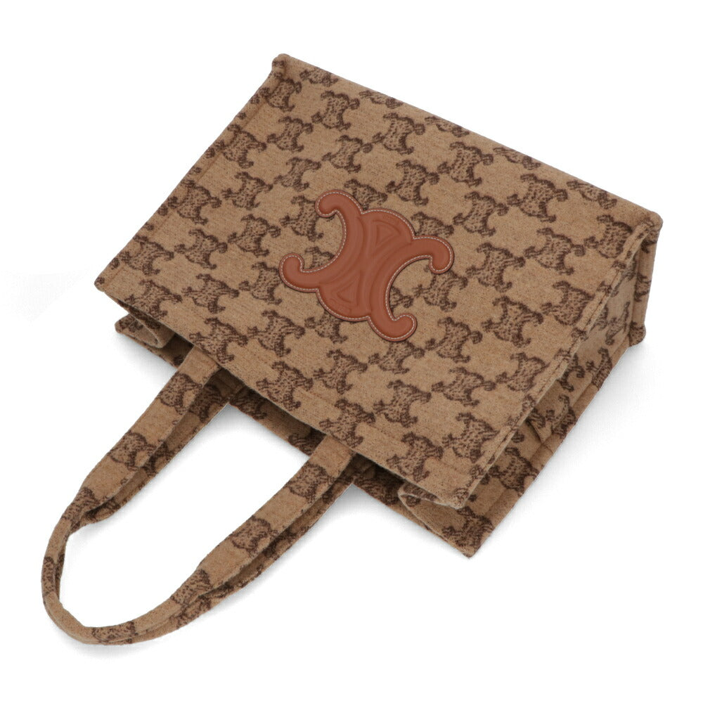 CELINE トートバッグ ラージカバス ブラウン系 トリオンフ 19676 2FLQ