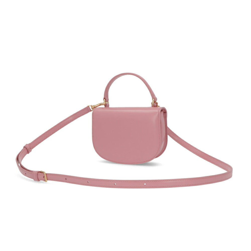 CELINE ショルダーバッグ Mini Besace Clea ブラック ローズ ペタル トリオンフ ミニショルダーバッグ ミニ ブザス クレア 10L06 3ETZ