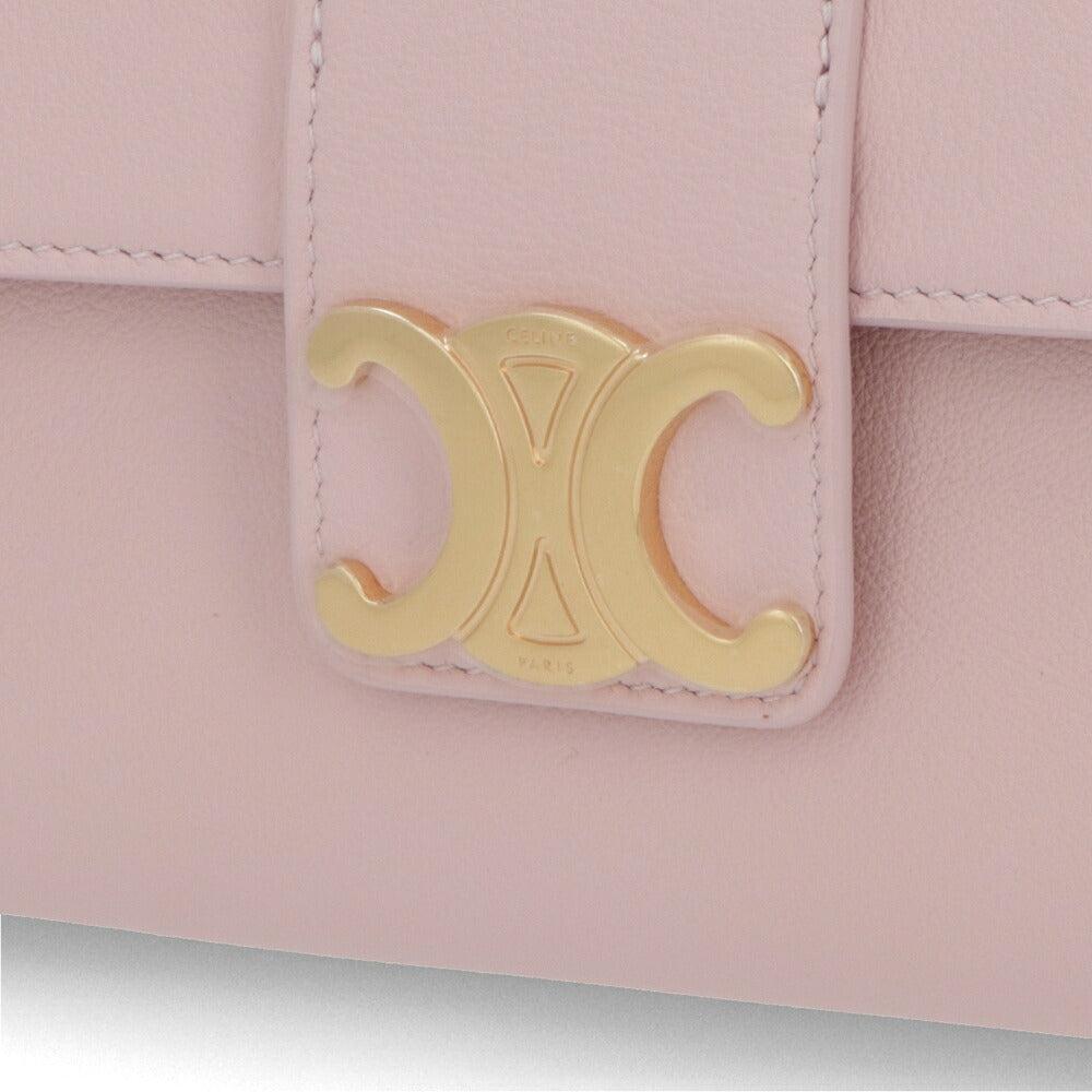 CELINE セリーヌ レディース バッグ ショルダーバッグ ピンク カーフスキン トリオンフ クロスボディバッグ 11659 3FDU