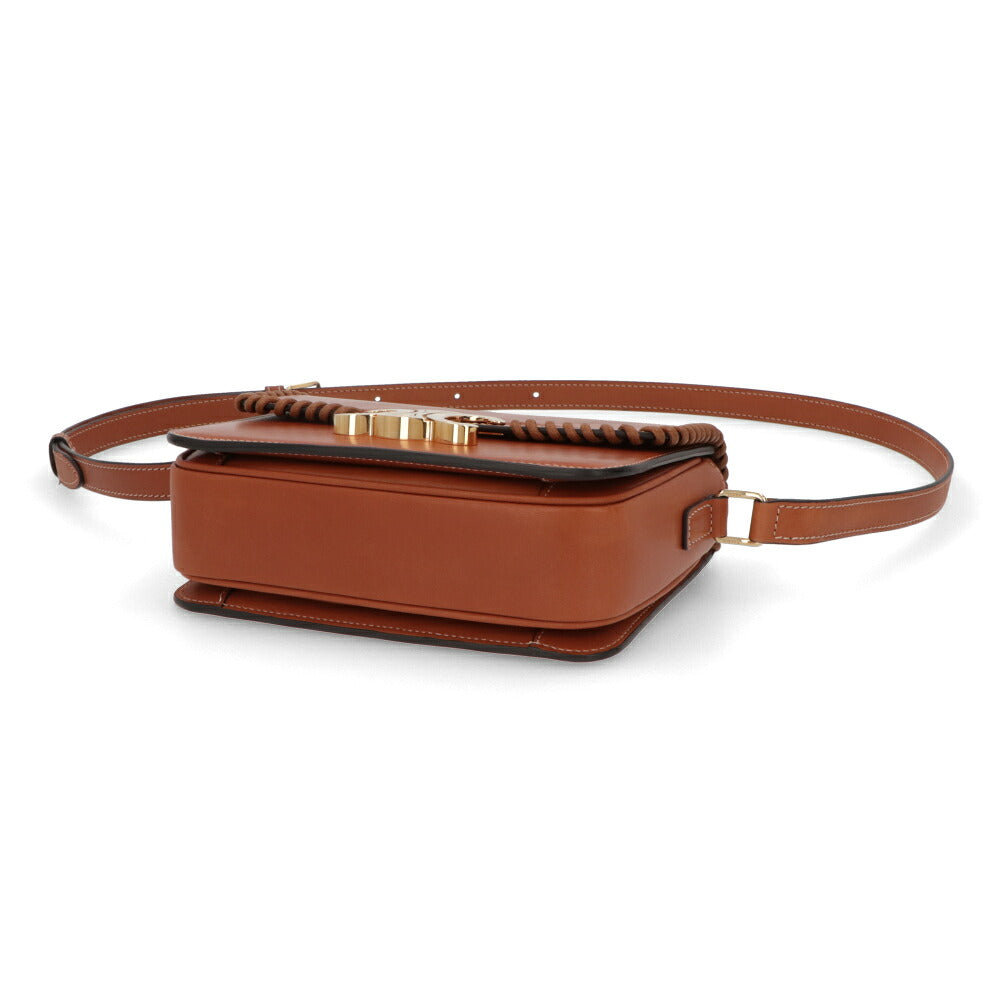 CELINE セリーヌ レディース バッグ ショルダーバッグ ブラウン カーフスキン トリオンフ クロスボディバッグ 18842 3FUM