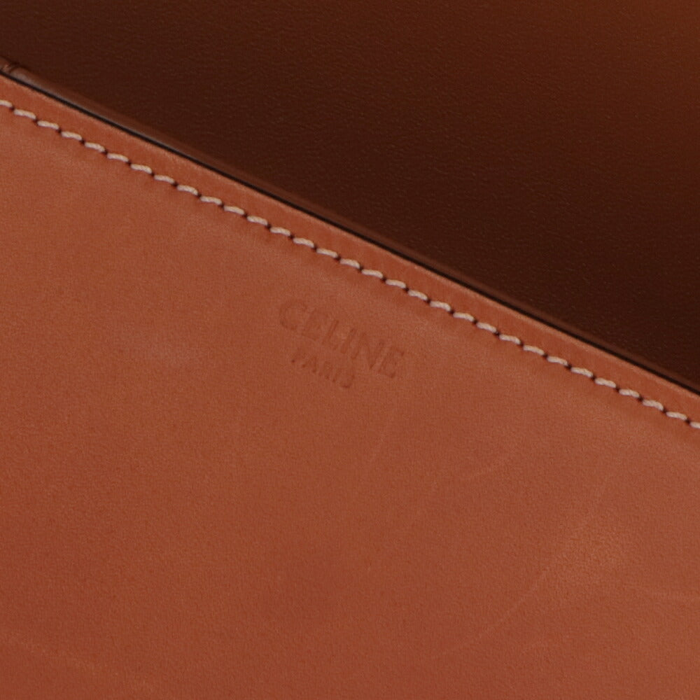 CELINE セリーヌ レディース バッグ ショルダーバッグ ブラウン カーフスキン トリオンフ クロスボディバッグ 18842 3FUM