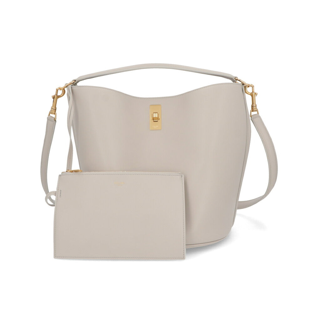 CELINE セリーヌ レディース バッグ ショルダーバッグ ホワイト カーフ ハンドバッグ 19557 3CR4
