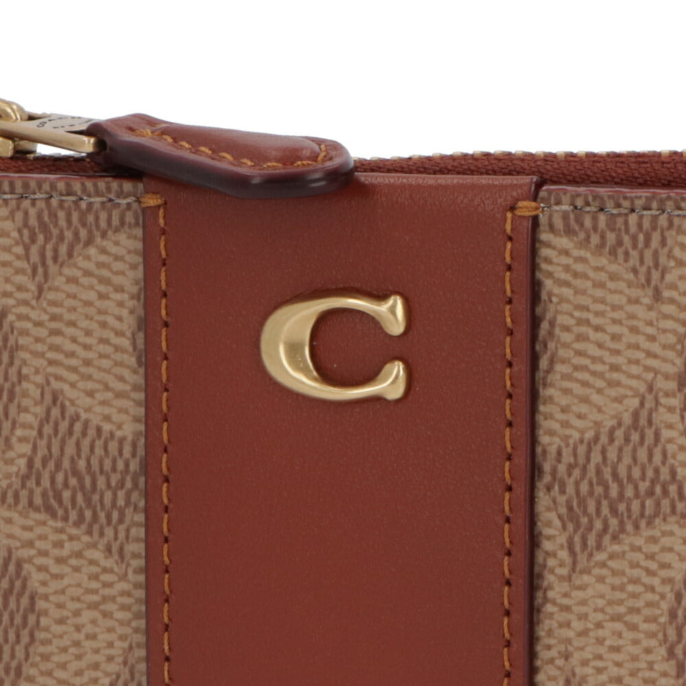 コーチ COACH カードケース   ブラウン系  パスケース フラグメントケース CI185