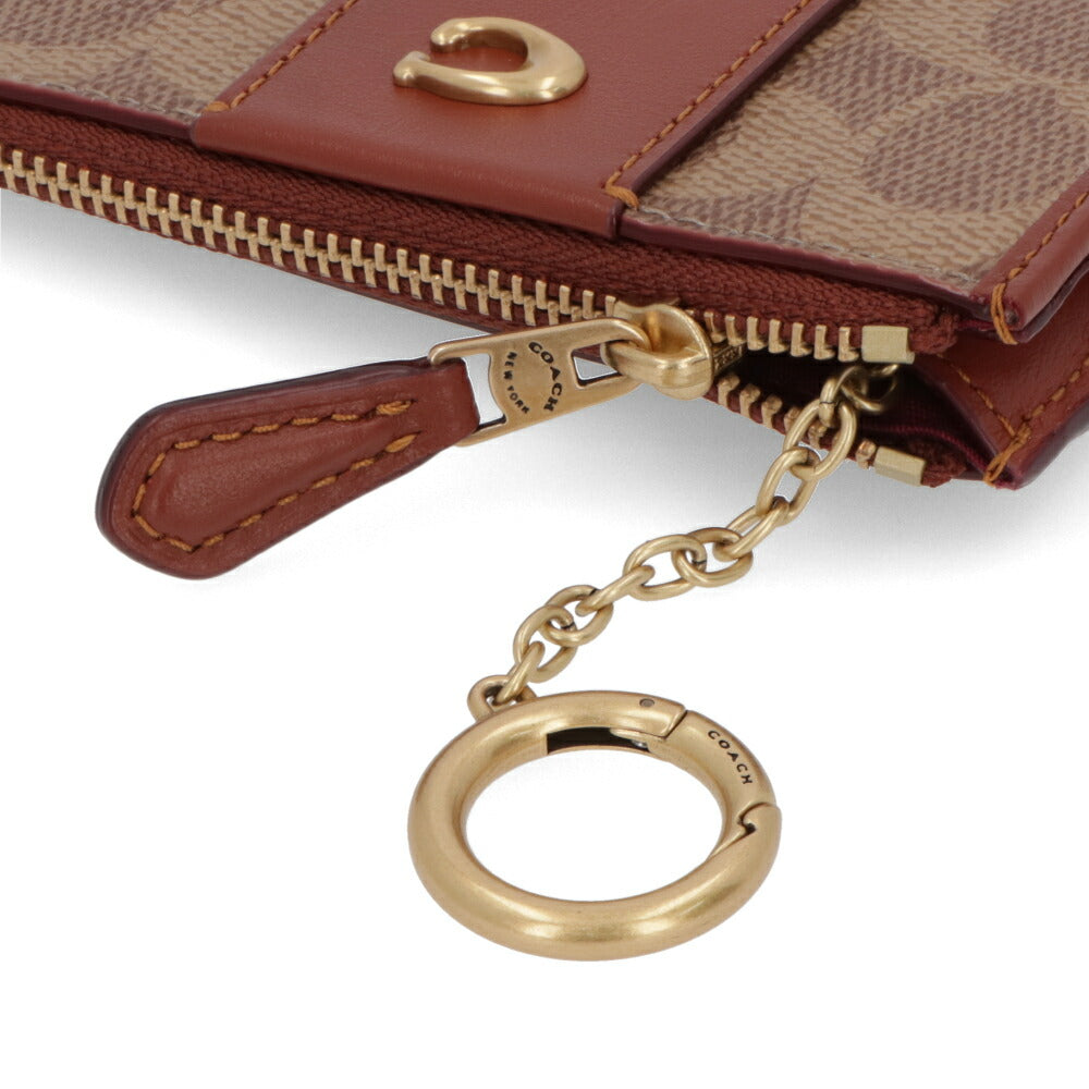 コーチ COACH カードケース   ブラウン系  パスケース フラグメントケース CI185