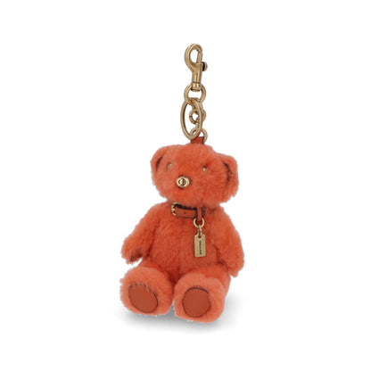 COACH キーリング・キーケース オレンジ ベア チャーム