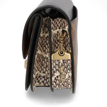 COACH ショルダーバッグ アイドルバッグ ブラウン ブラック チェーンバッグ CM551