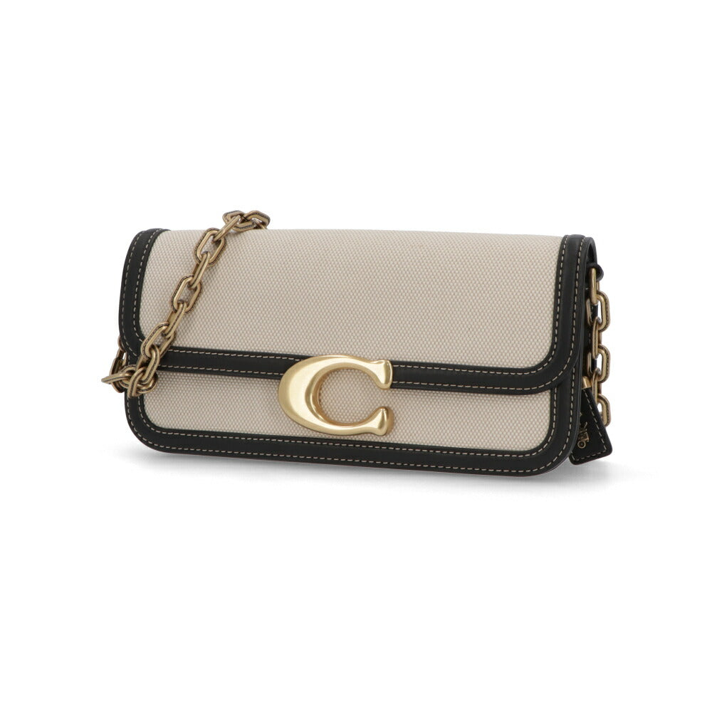 COACH ショルダーバッグ アイドルバッグ23 ブラック チェーンバッグ CR672