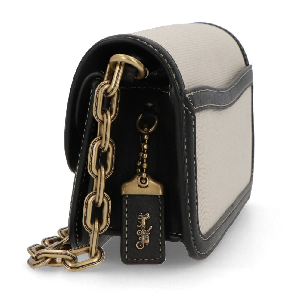 COACH ショルダーバッグ アイドルバッグ23 ブラック チェーンバッグ CR672