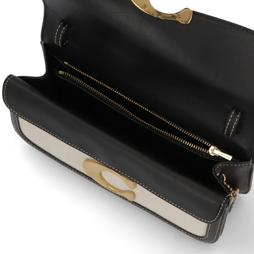 COACH ショルダーバッグ アイドルバッグ23 ブラック チェーンバッグ CR672