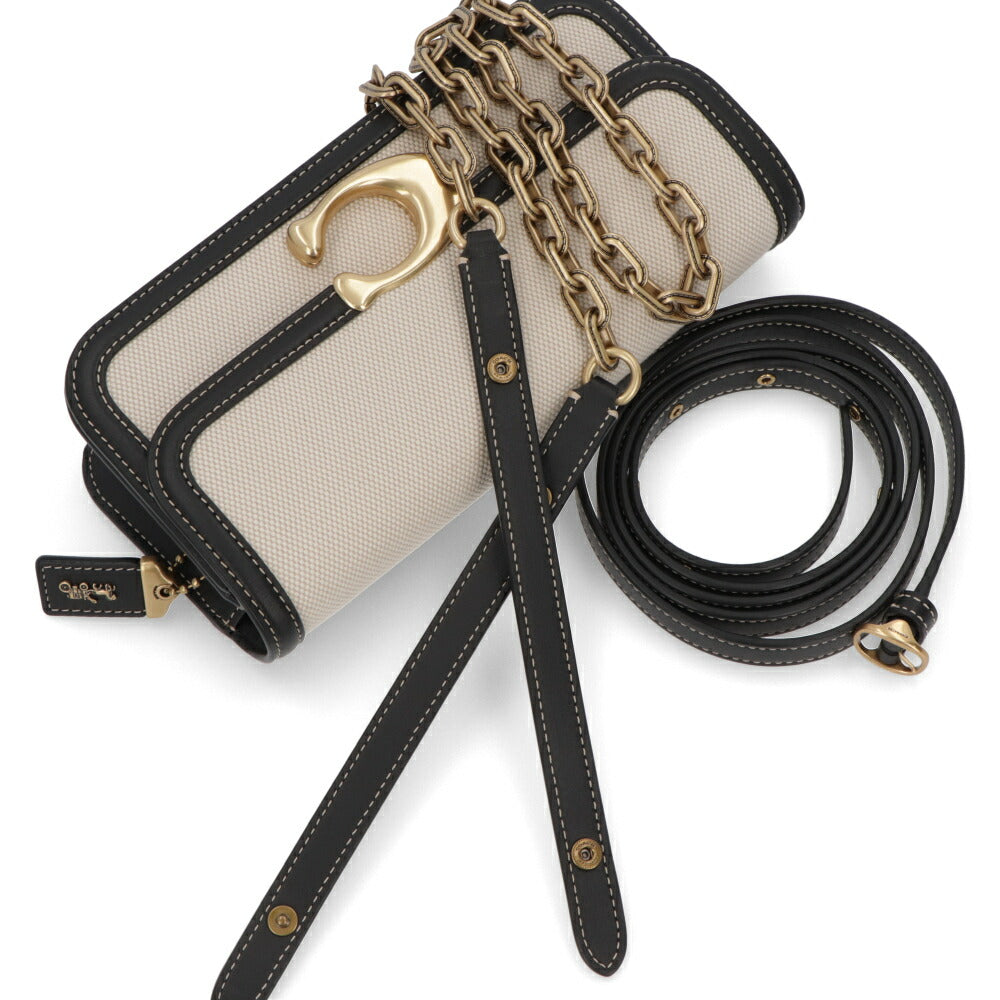 COACH ショルダーバッグ アイドルバッグ23 ブラック チェーンバッグ CR672