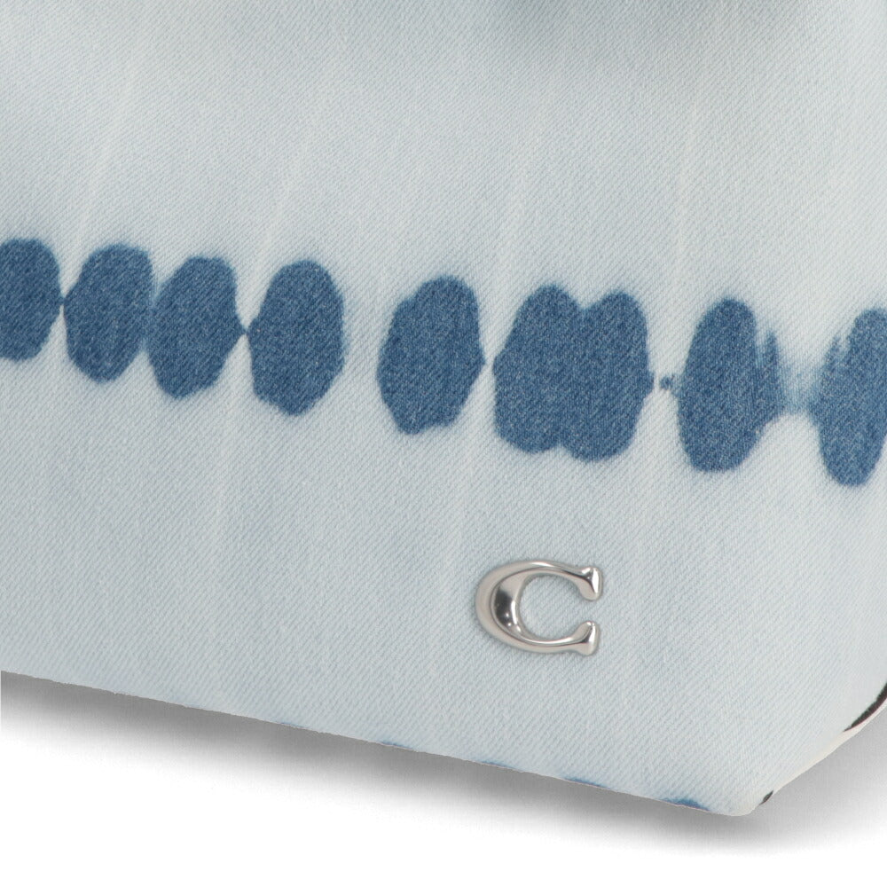 COACH ショルダーバッグ ジュリエット ブルー ブルーバッグ チェーンバッグ CU040