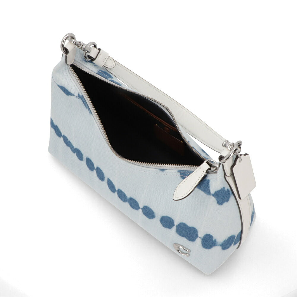 COACH ショルダーバッグ ジュリエット ブルー ブルーバッグ チェーンバッグ CU040