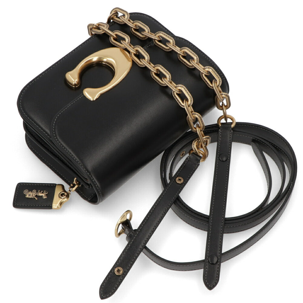 COACH ショルダーバッグ アイドルバッグ ブラック チェーンバッグ CM557