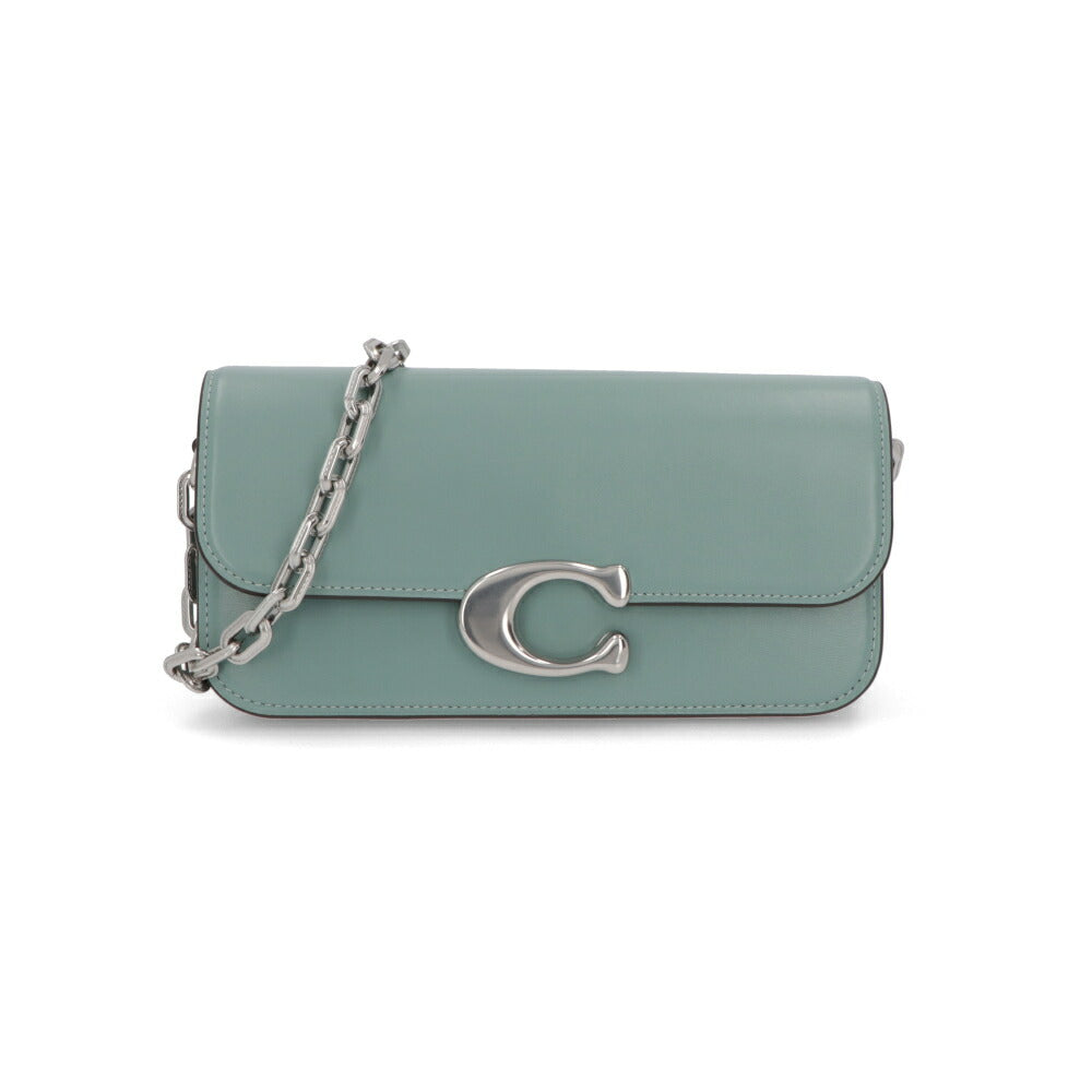 COACH ショルダーバッグ アイドルバッグ23 ブルー ライトブルー チェーンバッグ CP120