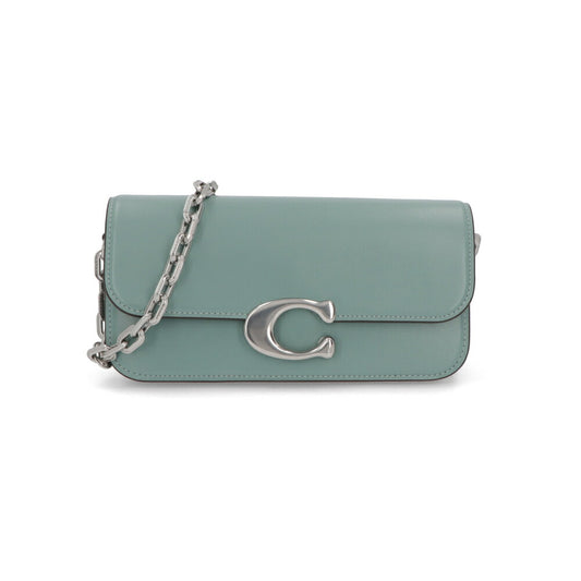 COACH ショルダーバッグ アイドルバッグ23 ブルー ライトブルー チェーンバッグ CP120