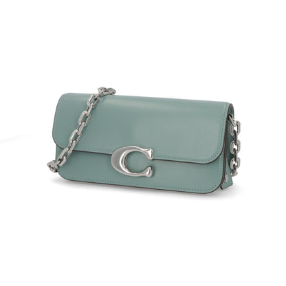 COACH ショルダーバッグ アイドルバッグ23 ブルー ライトブルー チェーンバッグ CP120