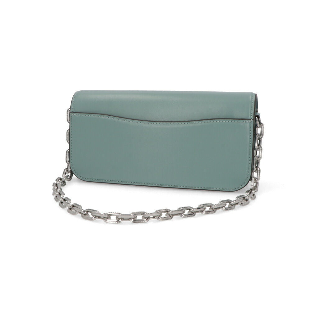 COACH ショルダーバッグ アイドルバッグ23 ブルー ライトブルー チェーンバッグ CP120