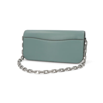 COACH ショルダーバッグ アイドルバッグ23 ブルー ライトブルー チェーンバッグ CP120