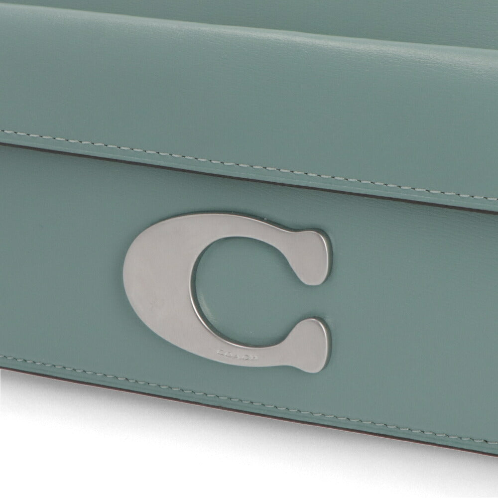 COACH ショルダーバッグ アイドルバッグ23 ブルー ライトブルー チェーンバッグ CP120