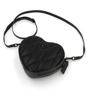 COACH ショルダーバッグ ハートクロスボディ ブラック ハート型バッグ CE725