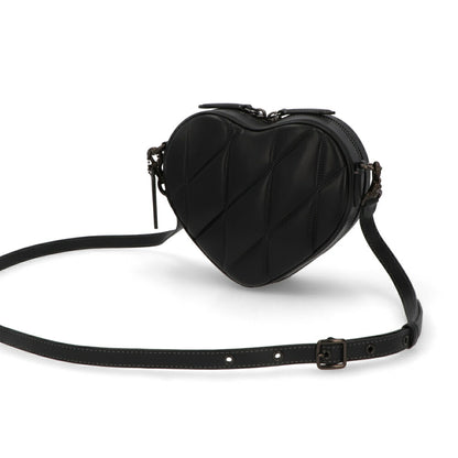 COACH ショルダーバッグ ハートクロスボディ ブラック ハート型バッグ CE725