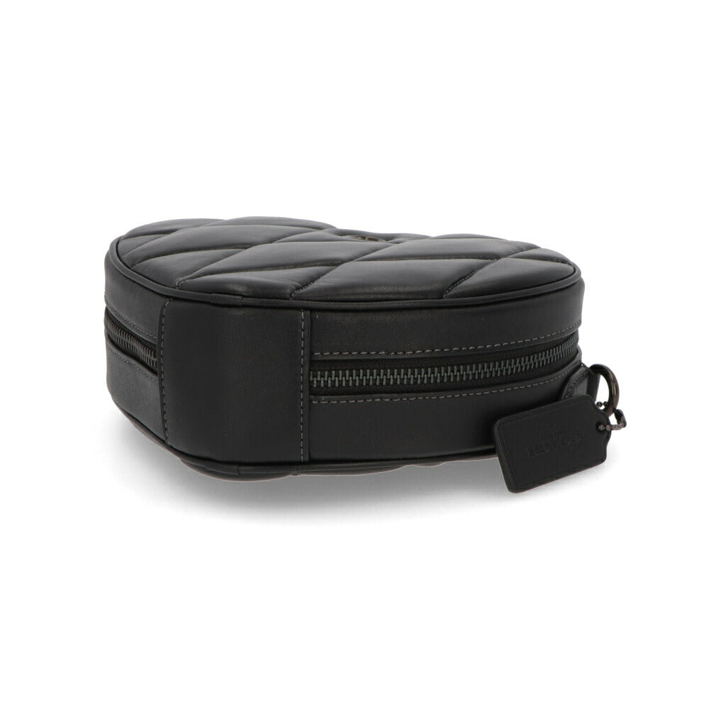 COACH ショルダーバッグ ハートクロスボディ ブラック ハート型バッグ CE725